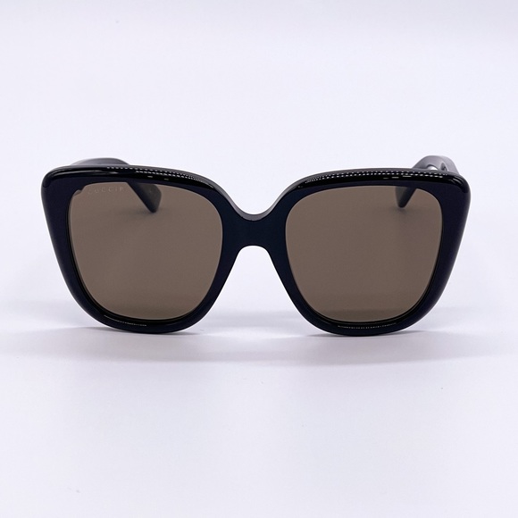 NEW GUCCI WOMEN BLACK SUNGLASSES - Picture 4 of 7